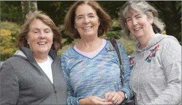  ??  ?? Cecily Dawson, Louise Shanley and Claire Finnegan.