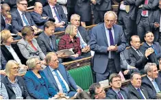 ??  ?? Conservati­ve MP Peter Bone says Mrs May is not delivering the Brexit people voted for