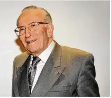  ??  ?? Yvon Gattaz, 92 ans, est l’ancien patron du Cnpf, ancêtre du Medef.