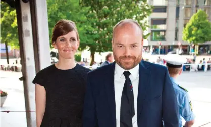  ??  ?? Anders Holch Povlsen and his wife, Anne Storm Pedersen, are believed to be Scotland’s largest landowners. Photograph: Ritzau/PA