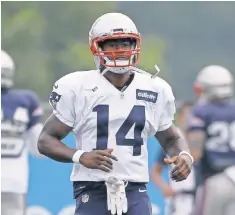  ?? STEVEN SENNE, AP ?? Wide receiver Brandin Cooks says he has already acclimated pretty well to the Patriots offense.