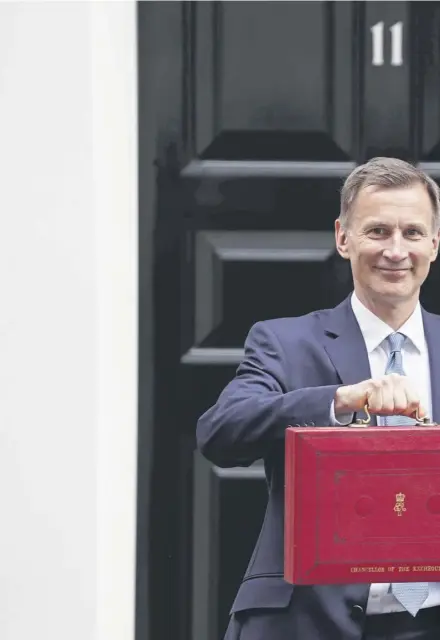  ?? ?? Chancellor of the Exchequer Jeremy Hunt is due to deliver his latest Budget on March 6