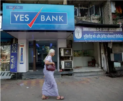  ??  ?? Yes Bank has a strong retail franchise and a bigger number of clients from the small and medium sector.