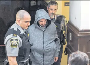  ?? CP FILE PHOTO ?? Nicholas Butcher arrives at provincial court in Halifax on Tuesday, April 12, 2016.