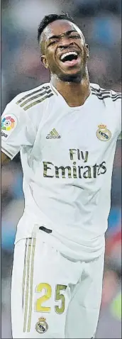  ??  ?? Vinicius, Rodrygo y Jovic han anotado para el Madrid en la Liga un gol, dos y uno respectiva­mente. Ansu suma cuatro tantos ligueros y uno más en Champions