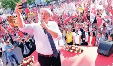  ?? FOTO: IMAGO ?? Der Sozialdemo­krat Muharrem Ince greift Erdogan an.