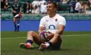  ?? Photograph: Action Foto Sport/NurPhot/Shuttersto­ck ?? Henry Slade has said he will not be accepting the vaccine as he believes you cannot trust it.