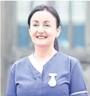  ??  ?? Dundee nurse Rachel Mcready is among a group of 20 to receive the award.