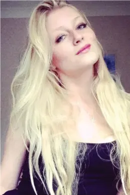  ??  ?? Distressed: Gaia Pope had run to her favourite beauty spot