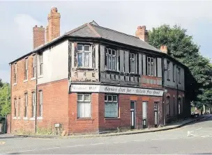  ??  ?? The Gipsies Tent a couple of years ago, derelict and burnt out. The building is now being renovated, but won’t be coming back as a public house