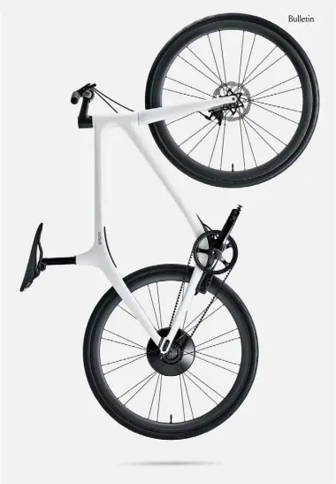  ??  ?? Above: the ultralight, carbon fibre Eeyo 1S e-bike by Gogoro retails at $4,599