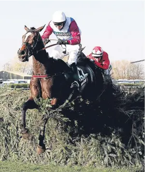  ?? Picture: PA. ?? One for Arthur on its way to winning the Grand National.