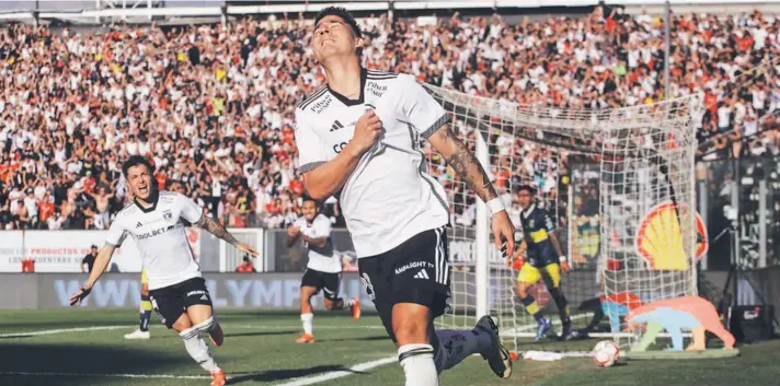  ?? ?? ► Guillermo Paiva anotó su primer gol con la camiseta de Colo Colo.