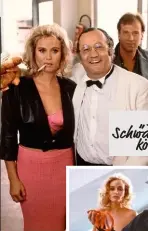  ??  ?? DIE ARDVORABEN­DSERIE lief 1988, hier Renate Langer mit Kurt Weinzierl „Der Schwammerl­könig“