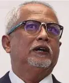  ??  ?? Datuk Mahfuz Omar