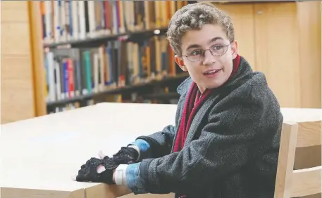  ?? RON TOM/ABC ?? Sean Giambrone stars as the endearingl­y geeky alter ego of Adam F. Goldberg in the television series The Goldbergs.