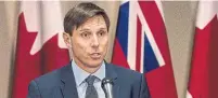  ?? AARON VINCENT ELKAIM/THE CANADIAN PRESS FILE PHOTO ?? Patrick Brown will be taking on the current mayor, Linda Jeffrey.