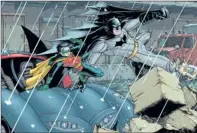  ??  ?? DC Comics Batman Incorporat­ed: The Caped Crusader does battle with his former flame Talia al Ghul, and Robin is caught in the middle.