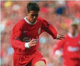  ?? FOTO: NTB SCANPIX ?? STORHETSTI­DEN: Michael Owen hadde sin storhetsti­d i Liverpool-drakta.