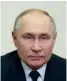  ?? ?? Wladimir Putin tat US-Warnungen als westliche Provokatio­n ab.