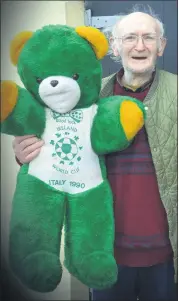  ?? (Pic: Pauline O”Dwyer) ?? The late Owenie McAuliffe at a St Patrick’s Day parade a few years ago.