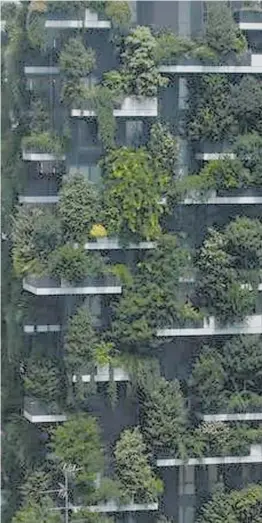  ??  ?? Sydney’s green space on the up One Central Park apartments in Sydney, by French architect Jean Nouvel,