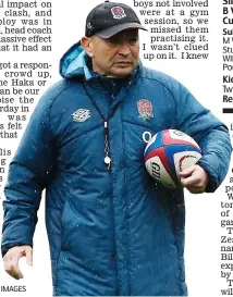  ?? GETTY IMAGES ?? Bold: Eddie Jones will go toe to toe with All Blacks