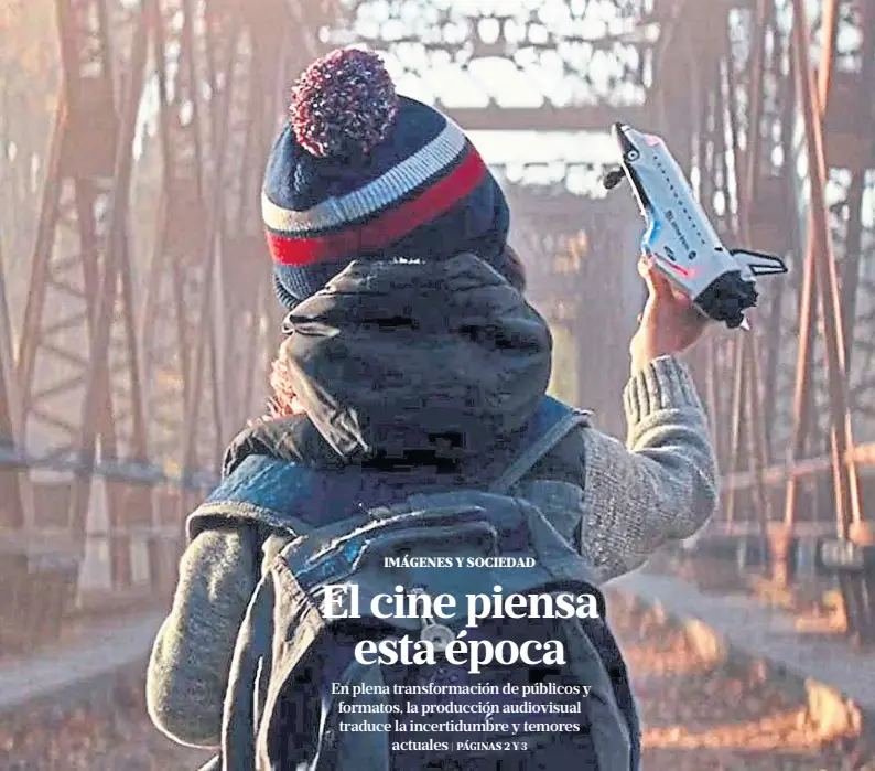  ?? UIP ?? Fotograma de Un lugar en silencio, película de clima posapocalí­ptico que fue vista como metáfora de la llegada de Trump al poder