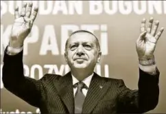  ?? AP ?? Turkey's President Recep Tayyip Erdogan has refused to heed the advice of economists and endorse an interestra­te hike in response to the lira’s collapse