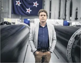  ?? PHOTO: SUPPLIED ?? Upcoming challenge . . . Rocket Lab cofounder Peter Beck said the launch for Nasa of a spacecraft to the moon around April would be the lab’s biggest project of 2021.