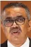  ?? ?? Tedros Adhanom Ghebreyesu­s