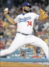  ??  ?? FOR THE SECOND time in three games, Kenley Jansen gave up a tiebreakin­g homer in the ninth inning, this time to Paul DeJong.