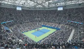  ?? FOTO: AP ?? El Open USA reafirmó ayer su intención de jugar el torneo a partir del 31 de agosto