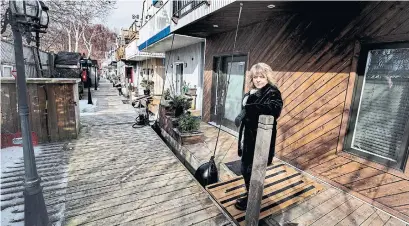  ?? ANDREW FRANCIS WALLACE TORONTO STAR ?? Real estate agent Denise Doucet says her floating home is part of a community “like no other ... I’ve lived in or known.”