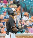  ?? ULYSSES MUÑOZ/BALTIMORE SUN ?? “I have the opportunit­y to be a leader,” said center fielder Cedric Mullins, one of the Orioles’ first call-ups this past season.