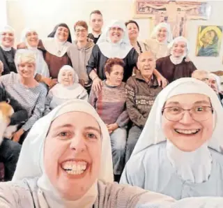  ?? // ABC ?? Foto publicada en la nueva cuenta en redes de las monjas de Belorado