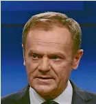  ??  ?? Donald Tusk