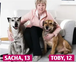  ??  ?? SACHA, 13 TOBY, 12