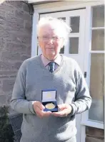  ??  ?? Medal recognitio­n
Alan Meakin