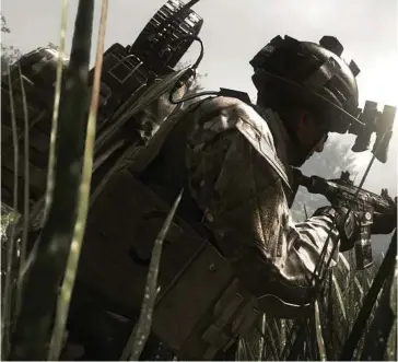  ??  ?? Activision also wants to bring the super-popular gaming series “Call of Duty” to the big screen