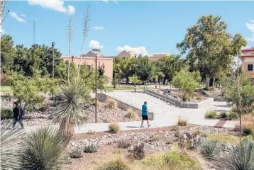  ?? CENGIZ YAR/THE NEW YORK TIMES 2019 ?? In-state residents can soon attend New Mexico State University, above, free of charge.