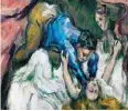  ??  ?? « La Femme étranglée », de Cézanne.
