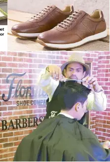  ??  ?? Check out Florsheim Barberdash­ery for a quick trim and shave.