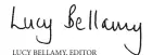  ?? LUCY BELLAMY, EDITOR ??