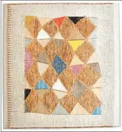  ?? Madison Metro Craft in America ?? CHRISTY MATSON’S hand-woven “Paragon” (2017) is an exuberant dance of patterns and textures.