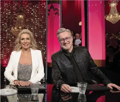  ?? Bild: JESSICA GOW/TT ?? KÄNDA FRÅN TV. Ann Wilson och Tony Irving från ”Let’s dance” kommer till Societén i Varberg den 9 november.