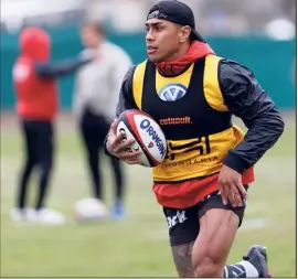  ?? (Photos Dominique Leriche) ?? Le centre néo-zélandais du RCT, Malakai Fekitoa, est concentré sur ce qu’il peut apporter à son équipe.