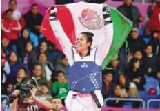  ?? | MEXSPORT ?? La mexicana fue medallista de oro en Juegos Panamerica­nos.