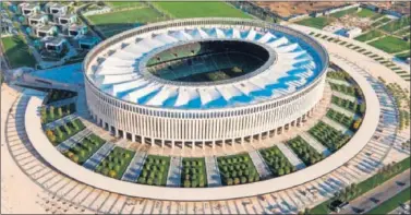  ??  ?? PRESIÓN AMBIENTAL. El Krasnodar Stadium acogerá a 34.000 hinchas para recibir al Juvenil del Madrid.