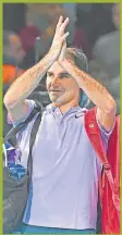  ?? AFP ?? DERROTA. Federer no pudo avanzar al partido decisivo.